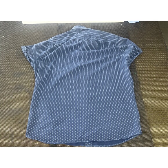 Abercrombie & Fitch Shirt Adult XXL Blue Button Up Short‎ Sleeve Lightweight - Picture 6 of 6